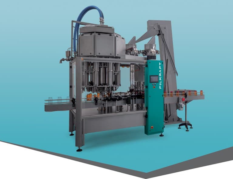 K200P Piston Filling & Capping Machine